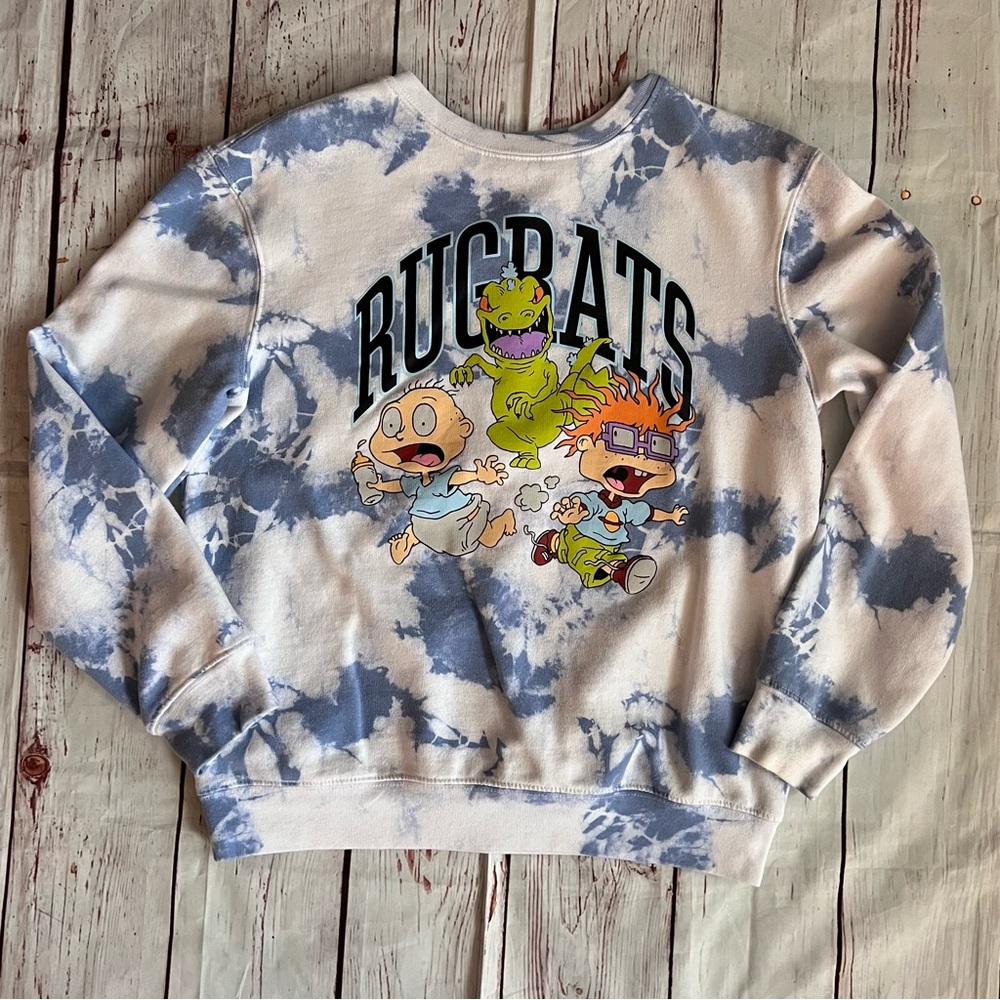 Nikelodeon / Rugrat’s Show Women’s/Juniors sweatshirt the-dye, crew neck Size M